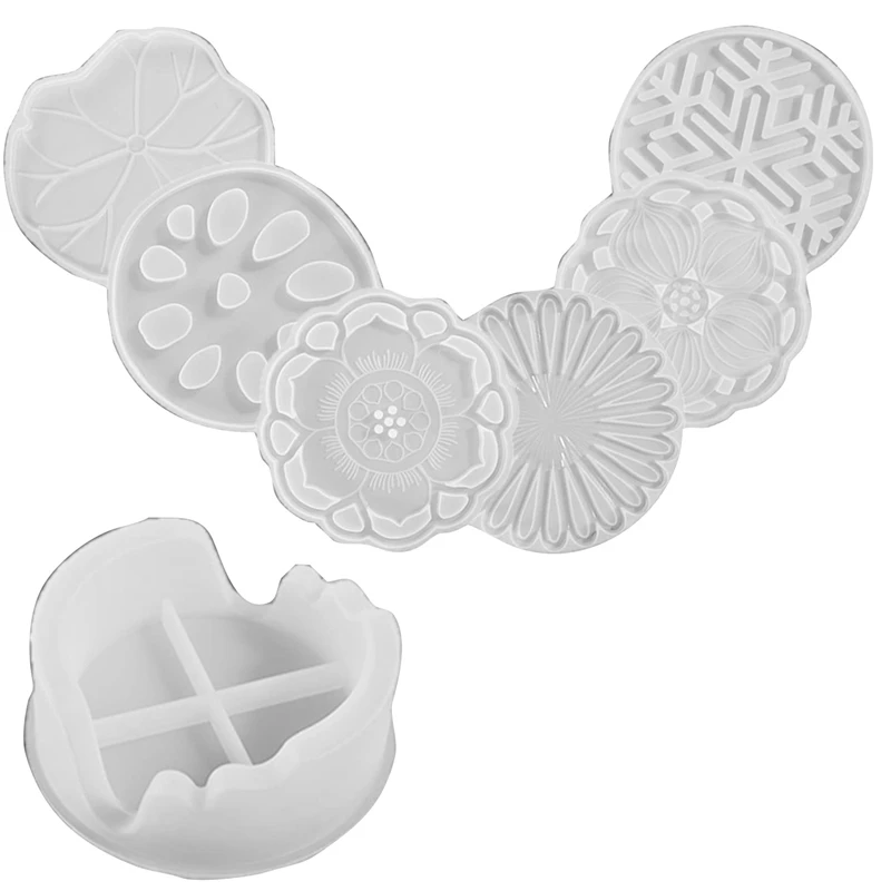 Resin Coaster Molds,Coaster Mold And Coaster Storage Box Molds For Resin Casting,Resin Mold For Cups Mats, Decoration
Resin Coaster Molds,Coaster Mold And Coaster Storage Box Molds For Resin Casting,Resin Mold For Cups Mats, Decoration