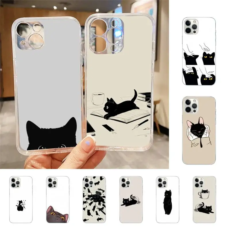 Cute Black Cat Phone Case For Iphone 7 8 Plus X Xr Xs 11 12 13 Se2020 Mini Mobile Iphones 14 Pro Max Case
Cute Black Cat Phone Case For Iphone 7 8 Plus X Xr Xs 11 12 13 Se2020 Mini Mobile Iphones 14 Pro Max Case