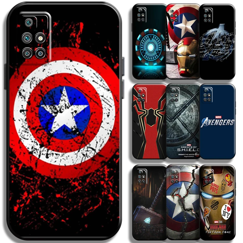 Marvel Avenger Logo For Xiaomi Redmi 10 Phone Case TPU Black Shockproof Shell Back Carcasa Coque Cover Liquid Silicon Soft
Marvel Avenger Logo For Xiaomi Redmi 10 Phone Case TPU Black Shockproof Shell Back Carcasa Coque Cover Liquid Silicon Soft