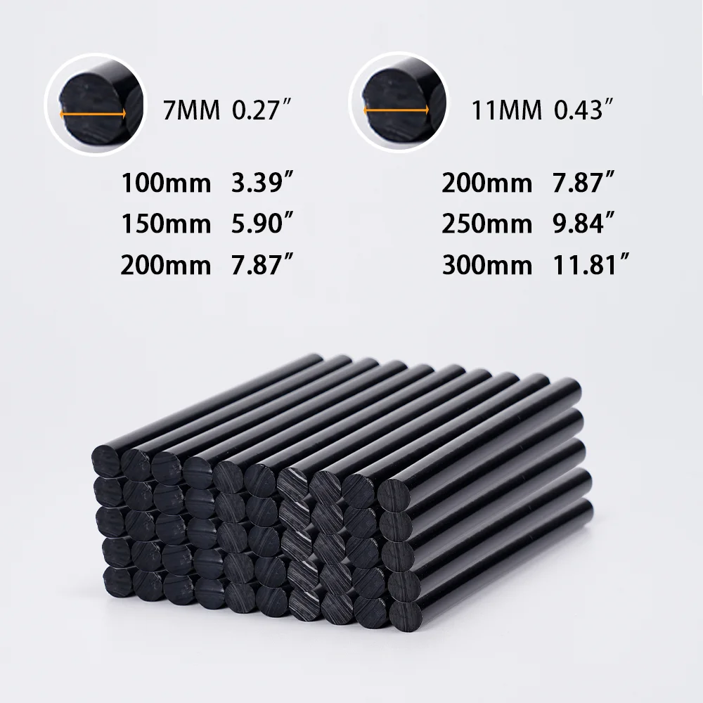 10Pcs/set 11mmx200mm 270mm 300mm Non-Toxic Solid Black Glue Sticks Auto Body Painltess Dent Repair For 11mm Glue Gun
10Pcs/set 11mmx200mm 270mm 300mm Non-Toxic Solid Black Glue Sticks Auto Body Painltess Dent Repair For 11mm Glue Gun