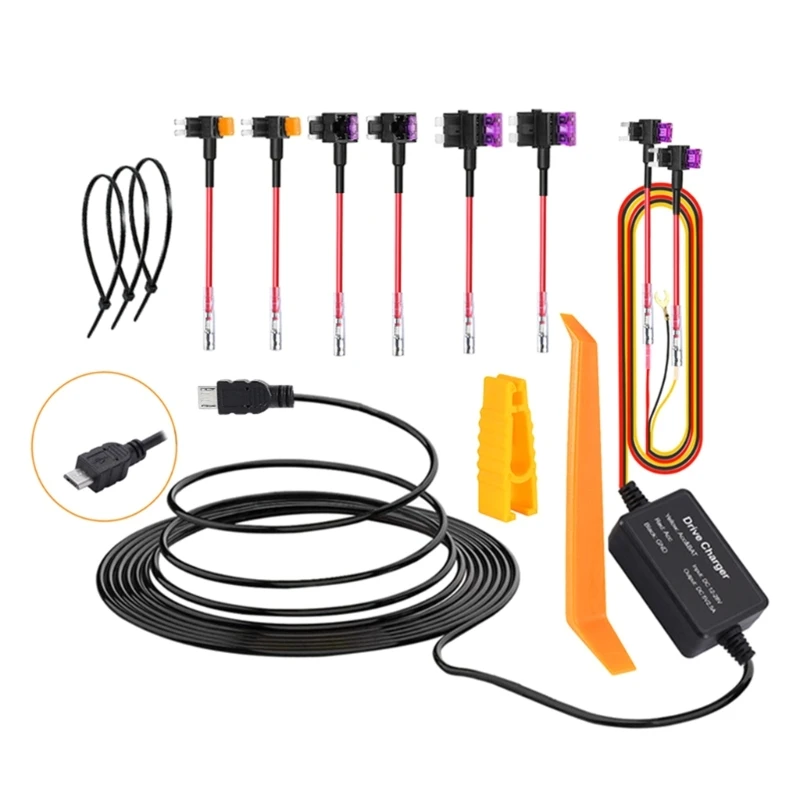 Car Buck- Line Charger Adapter 12V/24V to 5V 2A Driving Recorder Step-Down Cable
Car Buck- Line Charger Adapter 12V/24V to 5V 2A Driving Recorder Step-Down Cable