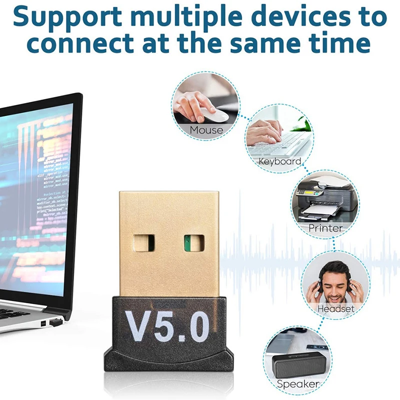 1PC USB Bluetooth 5.0 Adapter Transmitter for Computer PC Laptop C Spotify Receiver Audio Bluetooth Dongle Wireless USB Adapters
1PC USB Bluetooth 5.0 Adapter Transmitter for Computer PC Laptop C Spotify Receiver Audio Bluetooth Dongle Wireless USB Adapters