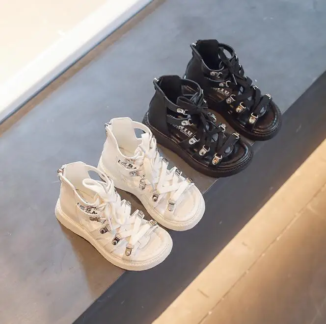 Children Roman Sandals for Girls Rivets High Top Kids Summer Sandals Gladiator Fashion Casual Soft Classic 2022 Summer All Sizes
Children Roman Sandals for Girls Rivets High Top Kids Summer Sandals Gladiator Fashion Casual Soft Classic 2022 Summer All Sizes