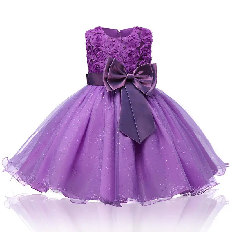 Summer 2-12 Girls Sparkle Dress Children's elegant rose fluffy flower girl dress Party cute princess dress 
Summer 2-12 Girls Sparkle Dress Children's elegant rose fluffy flower girl dress Party cute princess dress