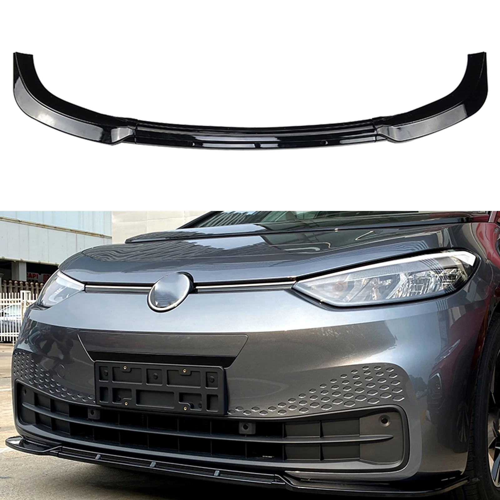 Front Bumper Spoiler Splitter Lip For Volkswagen VW ID.3 2019-2022 Glossy Black Car Lower Blade Protector Guard Plate Body Kit
Front Bumper Spoiler Splitter Lip For Volkswagen VW ID.3 2019-2022 Glossy Black Car Lower Blade Protector Guard Plate Body Kit
