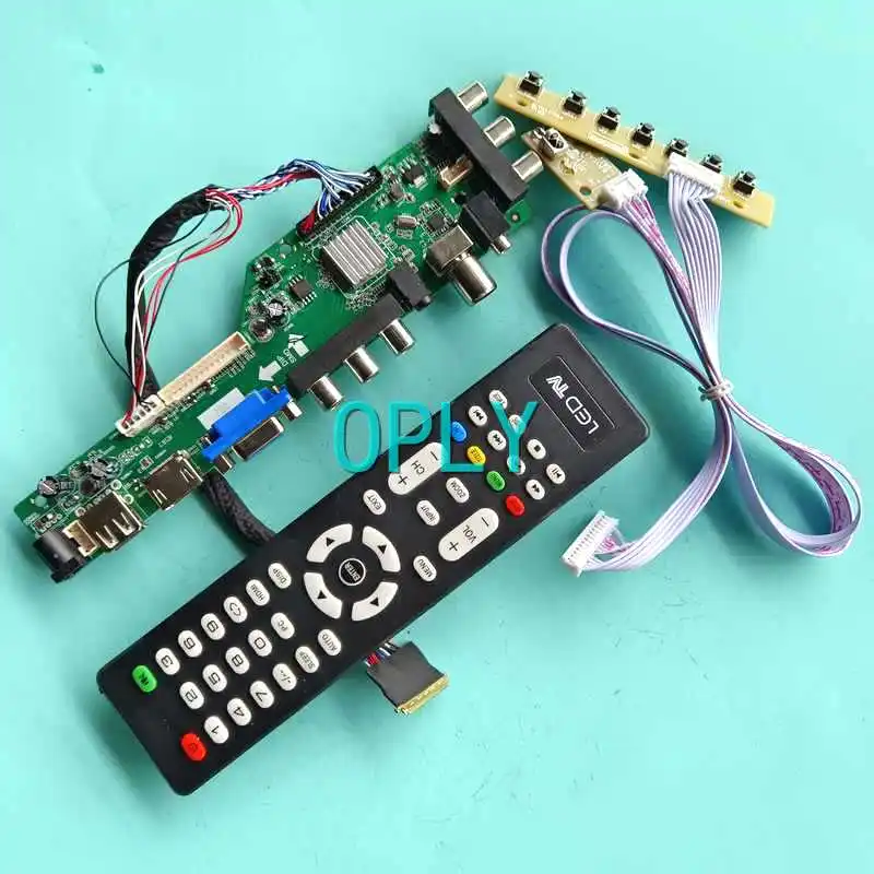 For B140XW03 B140XW04 Laptop Screen DVB Digital Controller Board LVDS 40 Pin 1366*768 USB AV RF DIY Kit HDMI-Compatible VGA 14"
For B140XW03 B140XW04 Laptop Screen DVB Digital Controller Board LVDS 40 Pin 1366*768 USB AV RF DIY Kit HDMI-Compatible VGA 14"