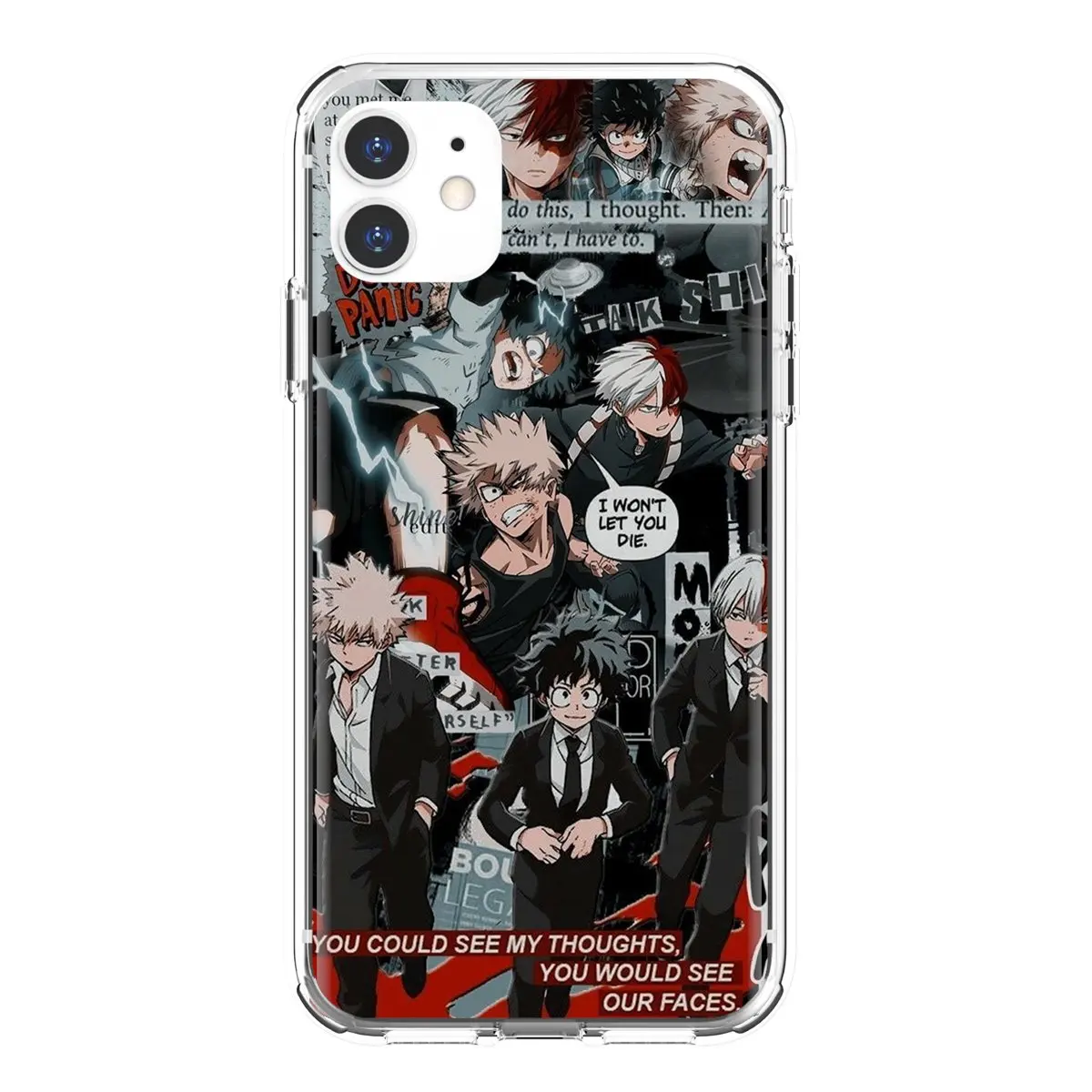 Мягкие чехлы deku and todoroki Bakugo для Galaxy A10 A30 A40 A50 A60 A70 a12 a31 a41 A51 a51 a20e a21s a32 a52 a72 | Мобильные