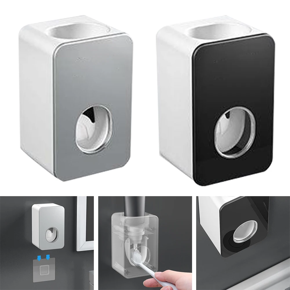 Toothpaste Squeezer With Sticky Strip Free Punching Wall-mounted Lazy Automatic Squeezing Toothpaste Artifact Bathroom Products
Toothpaste Squeezer With Sticky Strip Free Punching Wall-mounted Lazy Automatic Squeezing Toothpaste Artifact Bathroom Products