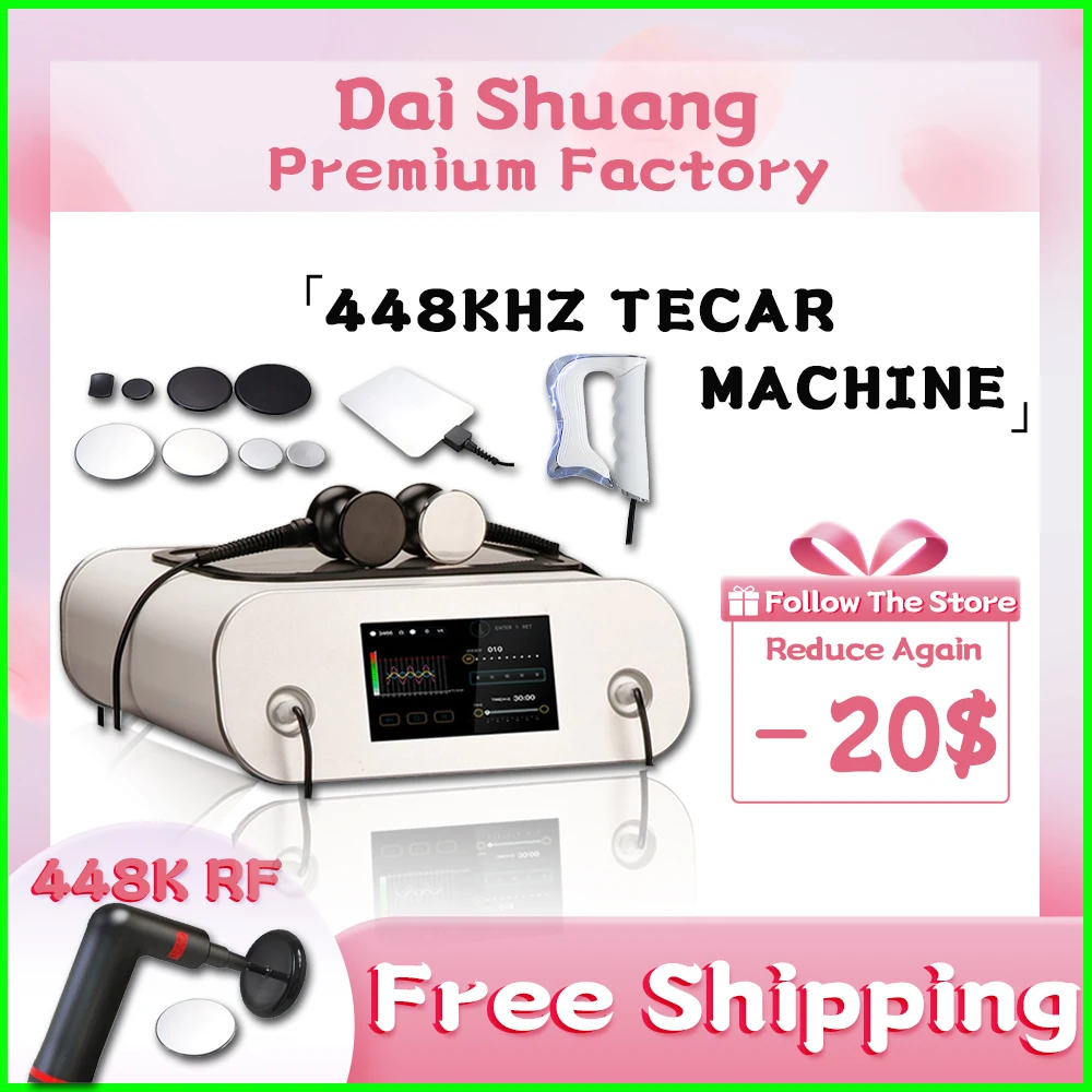 INDIBA Weight Loss Body Slimming Machine 448KHz CET RET Tecar Physical Therapy Physiotherapy Diathermy Pain Management Machine
INDIBA Weight Loss Body Slimming Machine 448KHz CET RET Tecar Physical Therapy Physiotherapy Diathermy Pain Management Machine