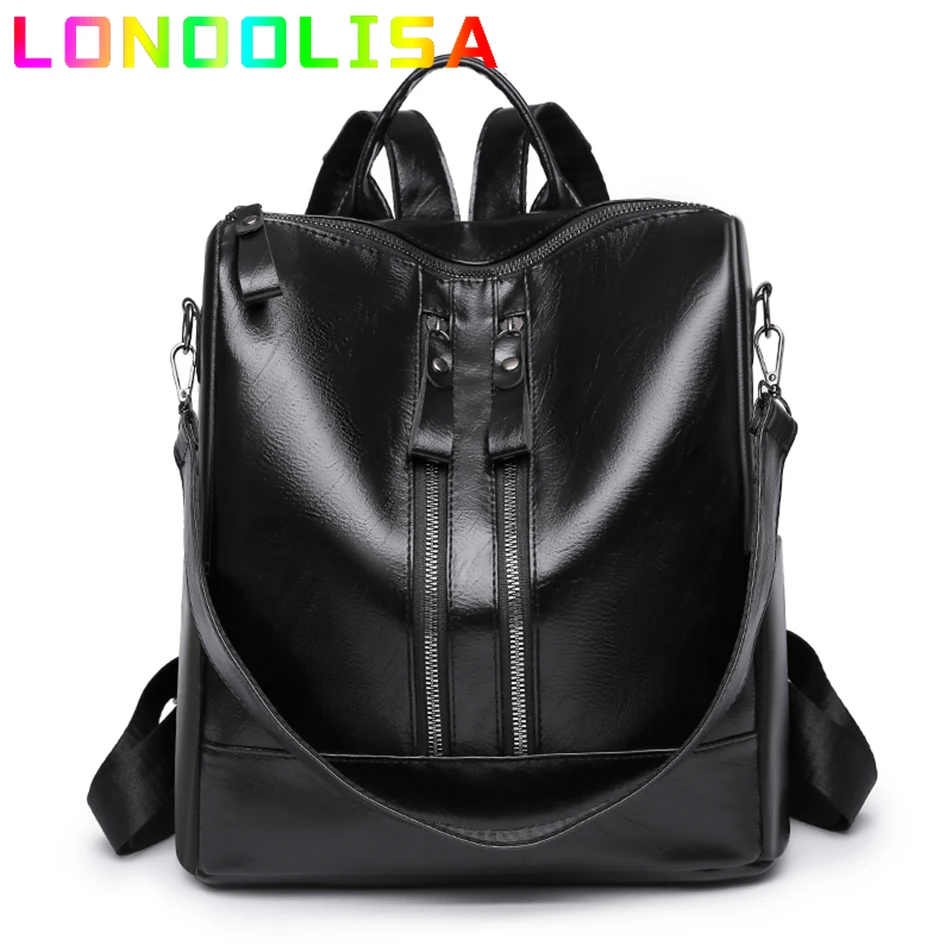 Designer Backpack High Quality Pu Leather Female Shoulder Sac for Women Multifunction Bagpack Fashion Large Capacity School Bags
Designer Backpack High Quality Pu Leather Female Shoulder Sac for Women Multifunction Bagpack Fashion Large Capacity School Bags