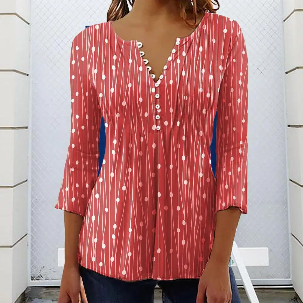 Стильные женские топы, женская футболка, пуловер, Женская Осенняя Футболка с принтом в горошек, одежда для работы
Стильные женские топы, женская футболка, пуловер, Женская Осенняя Футболка с принтом в горошек, одежда для работы