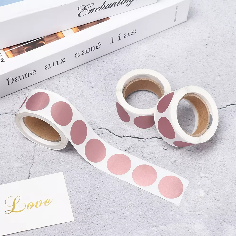 300 PCs Round Rose Gold Scratch Off Stickers 1 Inch Scratch Off Labels Sticker for Party Activity Favors Stationery Sticker
300 PCs Round Rose Gold Scratch Off Stickers 1 Inch Scratch Off Labels Sticker for Party Activity Favors Stationery Sticker