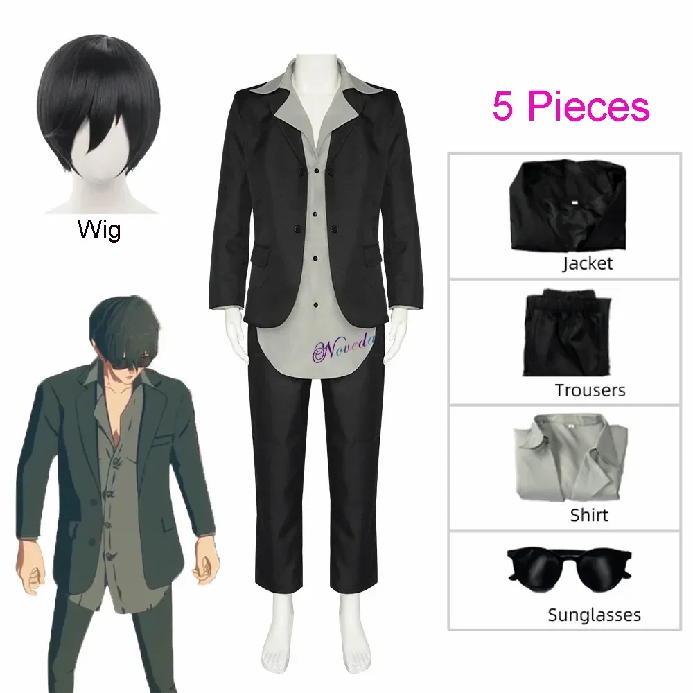 Anime TRIGUN STAMPEDE Nicholas D Wolfwood Cosplay Costume Wig Sunglasses Uniform Fantasia Anime Halloween Party Disguise Suit
Anime TRIGUN STAMPEDE Nicholas D Wolfwood Cosplay Costume Wig Sunglasses Uniform Fantasia Anime Halloween Party Disguise Suit