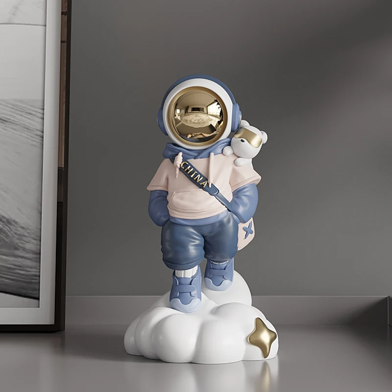 Resin Astronaut Statue Desk Accessories Nordic Home Decor Modern Art Sculpture Bedroom Accessories Indoor Figurines Gift
Resin Astronaut Statue Desk Accessories Nordic Home Decor Modern Art Sculpture Bedroom Accessories Indoor Figurines Gift