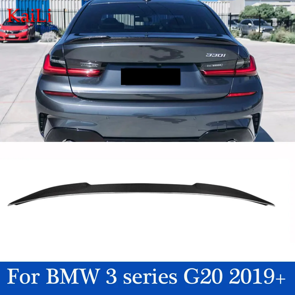 Сухой УГЛЕРОДНЫЙ Задний спойлер для багажника для BMW 3 серии G20 & M3 G80, хорошо подходит для бампера заднего крыла 
Сухой УГЛЕРОДНЫЙ Задний спойлер для багажника для BMW 3 серии G20 & M3 G80, хорошо подходит для бампера заднего крыла
