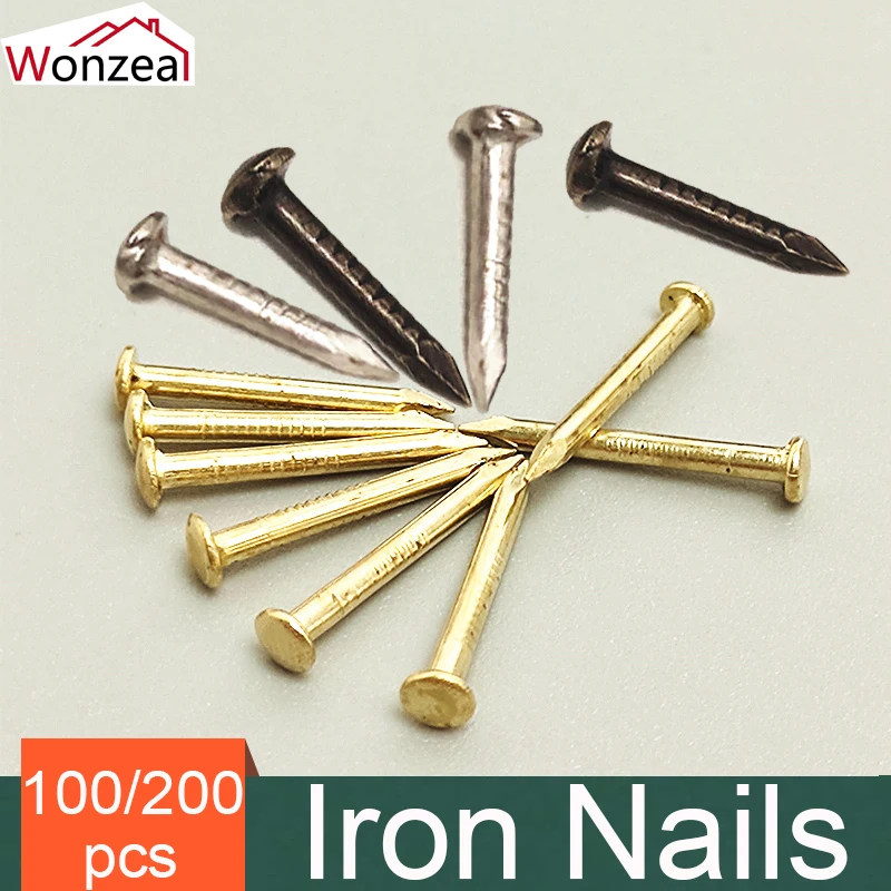 100-200pcs Golden Silver Antique Bronze Iron Small Mini Round Head Nail Tack for Jewelry Chest Box Case Hinge Fastener Hardware
100-200pcs Golden Silver Antique Bronze Iron Small Mini Round Head Nail Tack for Jewelry Chest Box Case Hinge Fastener Hardware