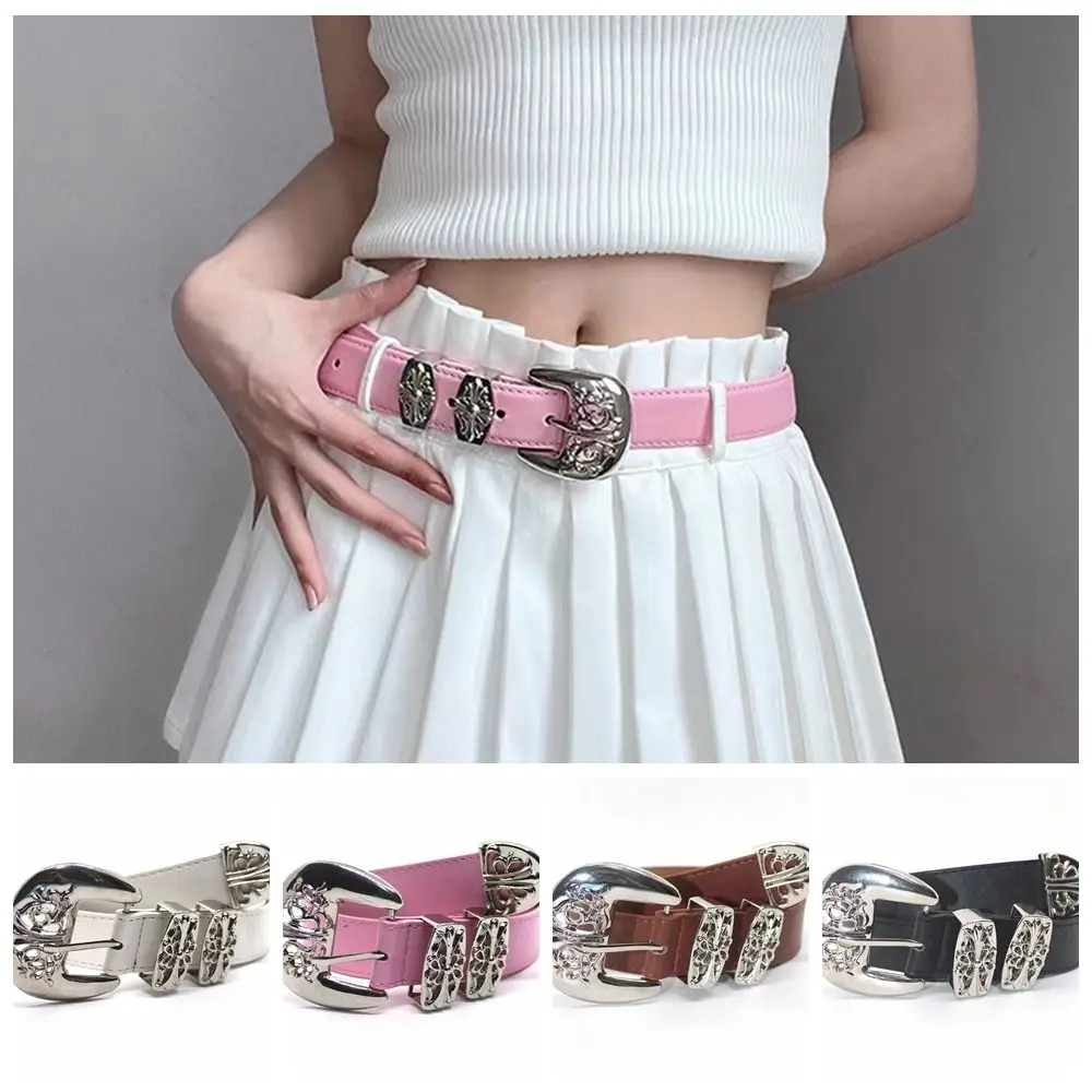 New Pentagram Star Hollow Carved Belt For Women Retro PU Leather Belt Y2k Girl Waist Strap Punk Waistband Decorative Jeans
New Pentagram Star Hollow Carved Belt For Women Retro PU Leather Belt Y2k Girl Waist Strap Punk Waistband Decorative Jeans