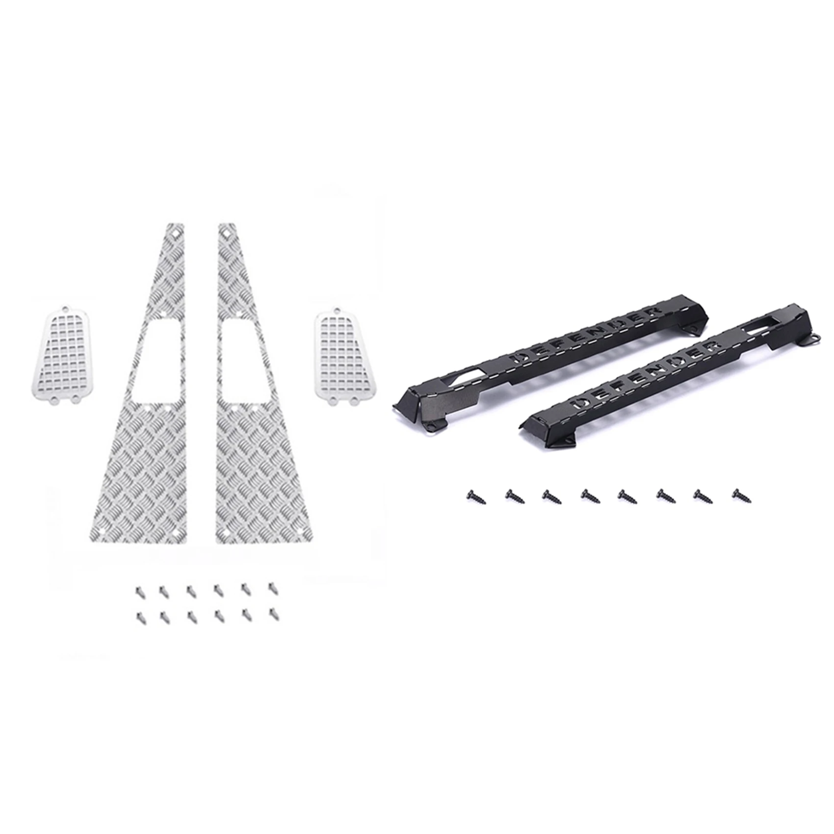 For MN D90 D99S MN99S 1/12 RC Car Upgrade Parts Metal Anti-Skid Plate Intake Grille & Metal Door Handle Protection
For MN D90 D99S MN99S 1/12 RC Car Upgrade Parts Metal Anti-Skid Plate Intake Grille & Metal Door Handle Protection