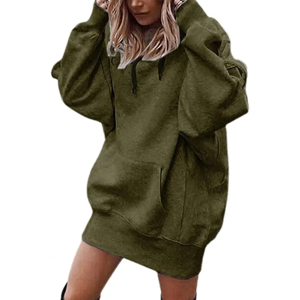 Women Hoodie Solid Color Drawstring Spring Autumn Pure Color Warm Sweatshirt for Daily Wear
Women Hoodie Solid Color Drawstring Spring Autumn Pure Color Warm Sweatshirt for Daily Wear