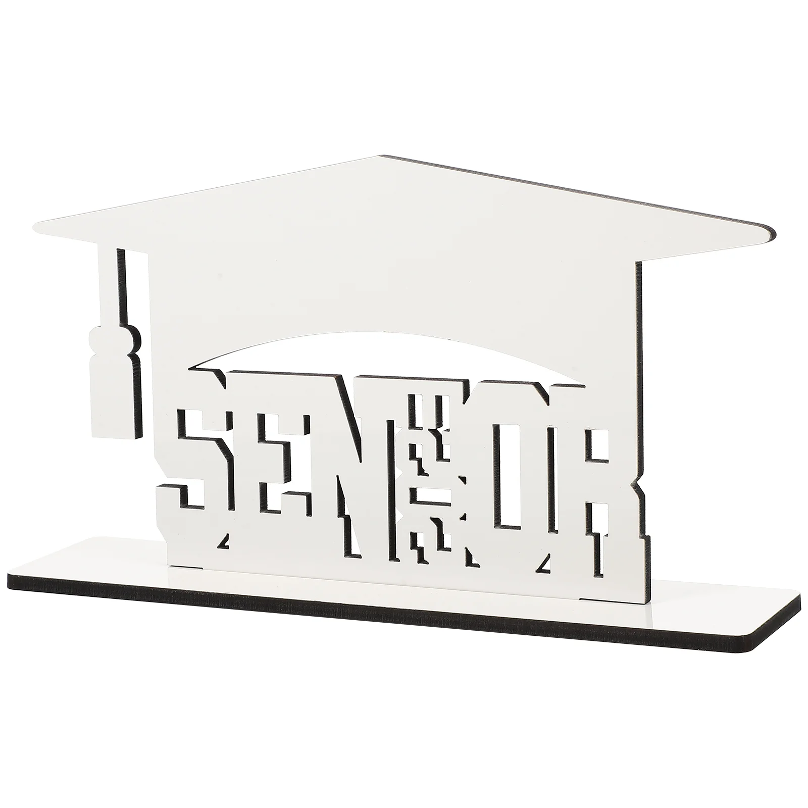 Graduation Table Sign Senior Wooden Signs Ornament Photo Grad Cutout Centerpiece Congrats Decorations Props Party Frame Blank
Graduation Table Sign Senior Wooden Signs Ornament Photo Grad Cutout Centerpiece Congrats Decorations Props Party Frame Blank