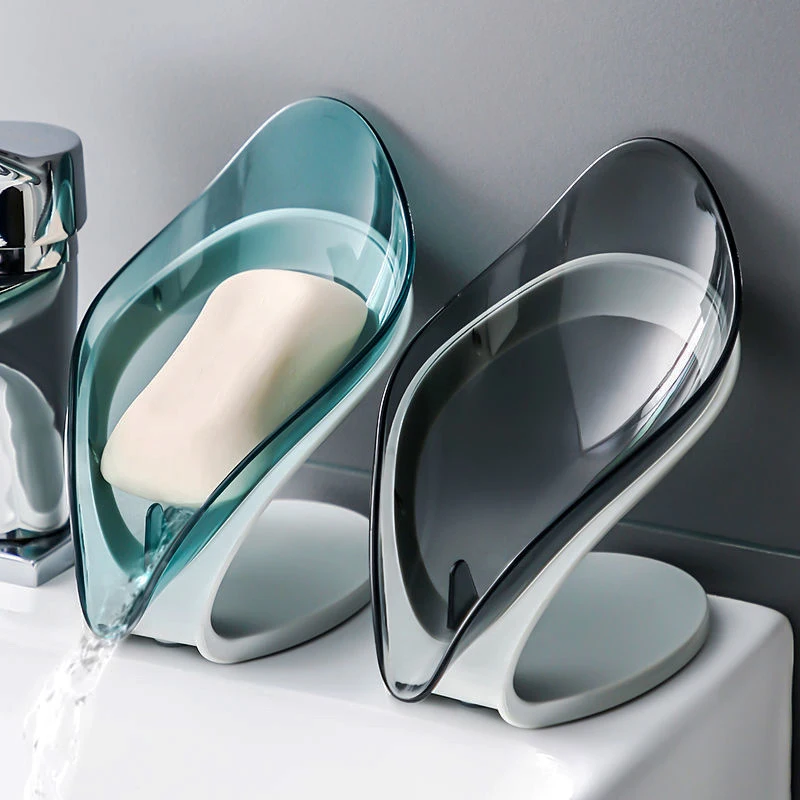Bathroom Leaf Shape Soap Box Drain Holder Sponge Soap Box Storage Non-slip Drain Soap Case Container Bathroom accessorie
Bathroom Leaf Shape Soap Box Drain Holder Sponge Soap Box Storage Non-slip Drain Soap Case Container Bathroom accessorie