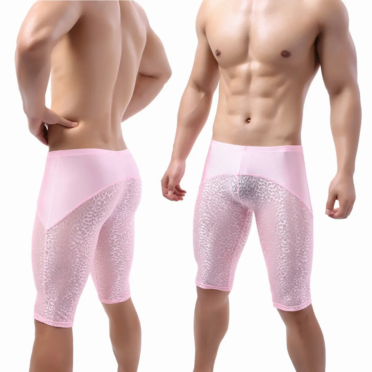 Сексуальные мужские шорты, крутые удобные дышащие нижние брюки, боксеры с длинными штанинами, нижнее белье, мужские брюки для фитнеса, мужские облегающие спортивные шорты 
Сексуальные мужские шорты, крутые удобные дышащие нижние брюки, боксеры с длинными штанинами, нижнее белье, мужские брюки для фитнеса, мужские облегающие спортивные шорты