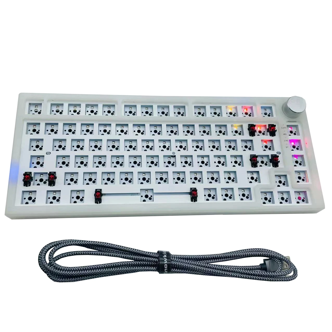 75 Percentage Mechanical Keyboard Kit 2.4G Bluetooth Type-C Wired RGB 3Pin/5Pin Hot Swap Cherry Gateron Switch For Mac/ Win
75 Percentage Mechanical Keyboard Kit 2.4G Bluetooth Type-C Wired RGB 3Pin/5Pin Hot Swap Cherry Gateron Switch For Mac/ Win