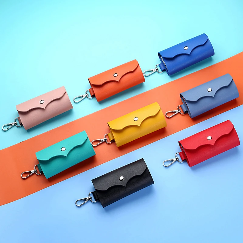 1PCS Portable Leather Car Keychain Key Holder Bag Case Wallet Cover Color Storage Bag
1PCS Portable Leather Car Keychain Key Holder Bag Case Wallet Cover Color Storage Bag