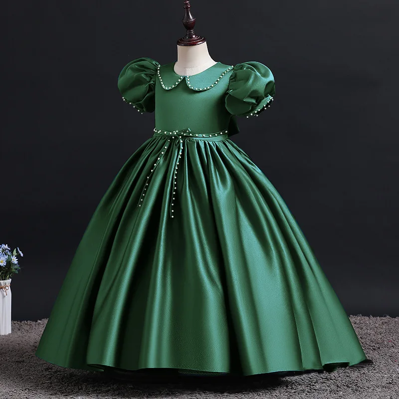 Baby Girl Bridesmaid Dresses Fashion Puff Sleeve Red Party Evening Dress Toddler Kids Solid Princess Gowns Children's Prom Dress
Baby Girl Bridesmaid Dresses Fashion Puff Sleeve Red Party Evening Dress Toddler Kids Solid Princess Gowns Children's Prom Dress