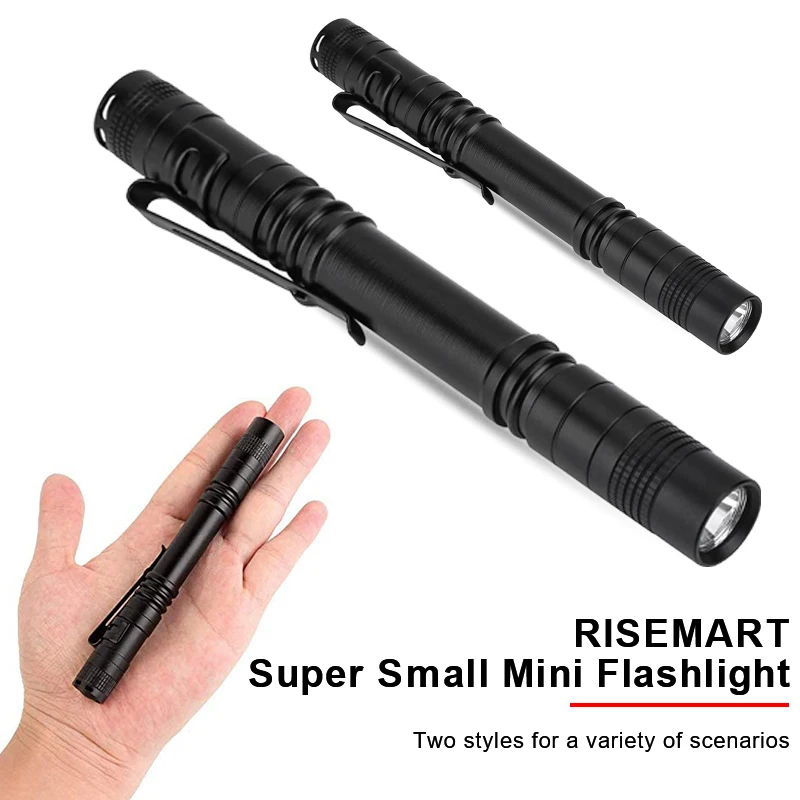 Portable Pocket Mini Flashlight Ultra Bright High Lumens Handheld Waterproof Small Light Pen Clip Torch Dentist Outdoor Camping
Portable Pocket Mini Flashlight Ultra Bright High Lumens Handheld Waterproof Small Light Pen Clip Torch Dentist Outdoor Camping