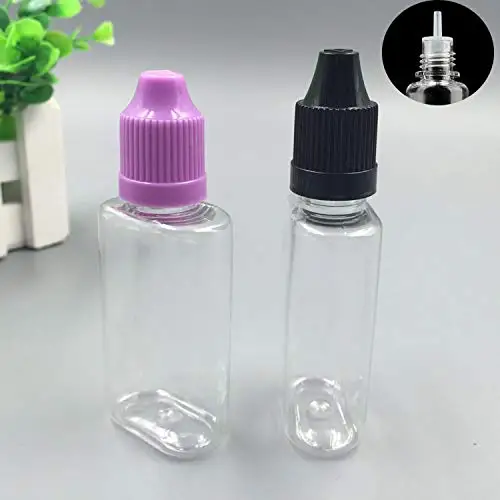 100PCS x 30ML Flat Pastic Dropper Bottles Clear Juice Vape Oil Liquid Squeezable Transparent Containers with Caps Dropper Tips
100PCS x 30ML Flat Pastic Dropper Bottles Clear Juice Vape Oil Liquid Squeezable Transparent Containers with Caps Dropper Tips