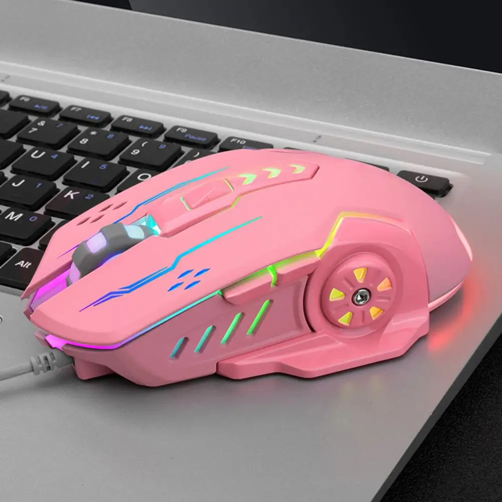 V7 Colorful Mouse DPI Adjustable 6 Buttons Mechanical Optical Gaming Mice for Computer
V7 Colorful Mouse DPI Adjustable 6 Buttons Mechanical Optical Gaming Mice for Computer