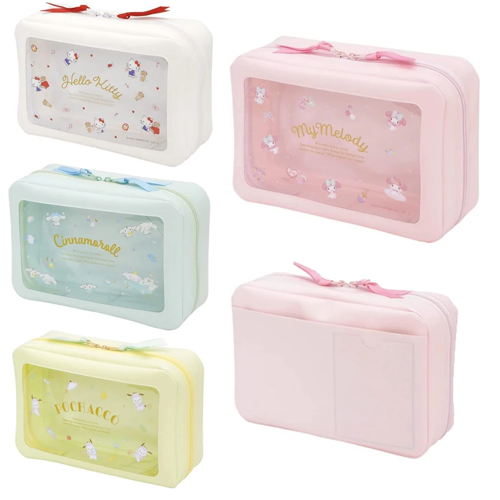 Sanrios Anime Kawaii Pompom My Melody Cinnamoroll Hellokittys Portable High-Capacity Storage Bag Storage Box Birthday Present
Sanrios Anime Kawaii Pompom My Melody Cinnamoroll Hellokittys Portable High-Capacity Storage Bag Storage Box Birthday Present
