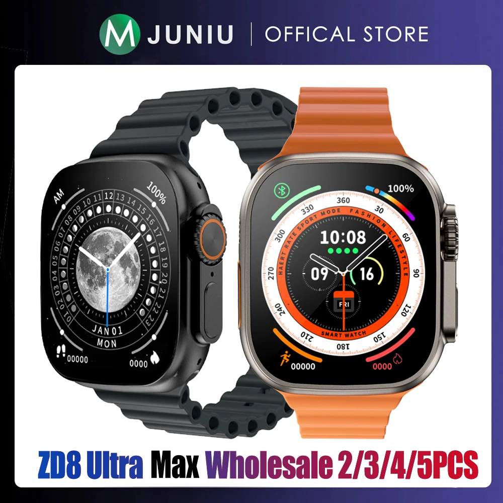 2023 ZD8 Ultra Max 49mm Smart Watch Series 8 1:1 Case 2.0" HD Screen Tracket Smartwatch Men Bluetooth Call Wholesale 2/3/4/5PCS
2023 ZD8 Ultra Max 49mm Smart Watch Series 8 1:1 Case 2.0" HD Screen Tracket Smartwatch Men Bluetooth Call Wholesale 2/3/4/5PCS