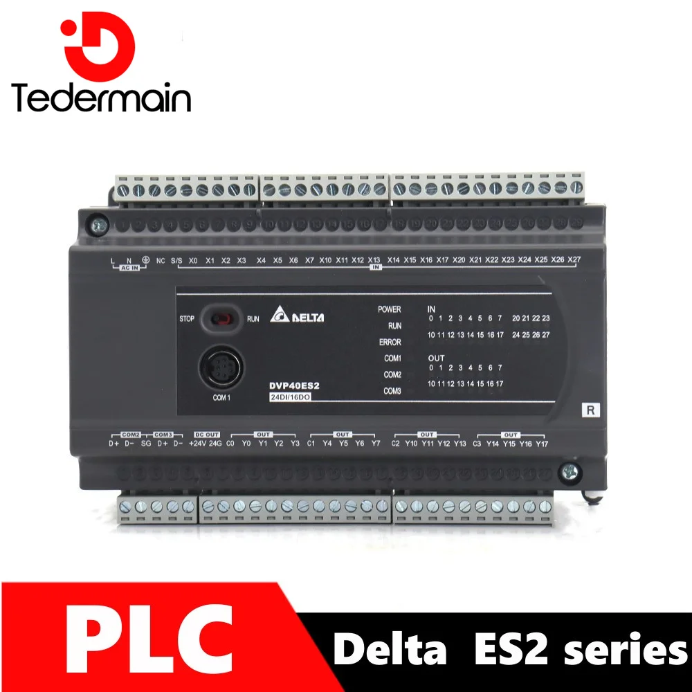 Совершенно новый ПЛК серии Delta ES2 DVP16ES200R DVP16ES200T DVP24ES200R DVP24ES200T DVP32ES200R DVP40ES200T DVP60ES200T DVP80ES200R 
Совершенно новый ПЛК серии Delta ES2 DVP16ES200R DVP16ES200T DVP24ES200R DVP24ES200T DVP32ES200R DVP40ES200T DVP60ES200T DVP80ES200R