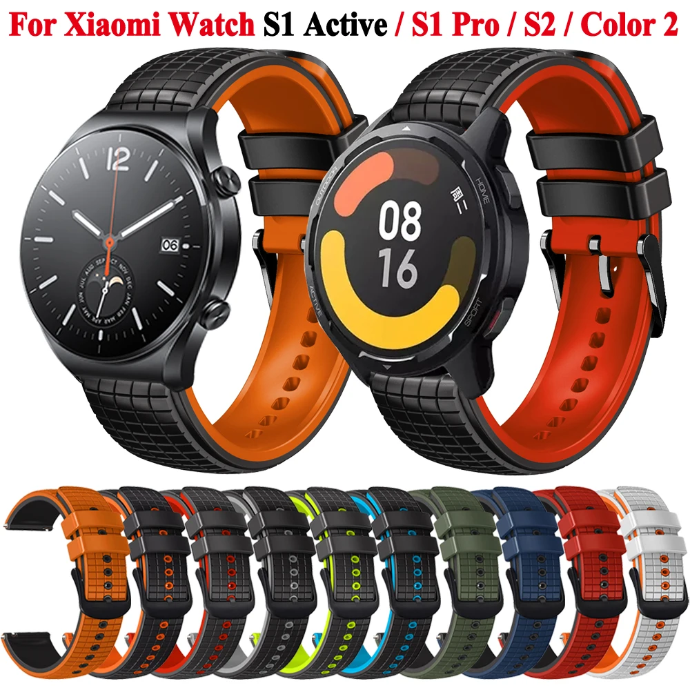 Ремешок силиконовый для Xiaomi MI Watch S1 Active /S1 Pro, браслет для смарт-часов Mi Watch Color 2 Sport S2 42 мм 46 мм, 22 мм
Ремешок силиконовый для Xiaomi MI Watch S1 Active /S1 Pro, браслет для смарт-часов Mi Watch Color 2 Sport S2 42 мм 46 мм, 22 мм