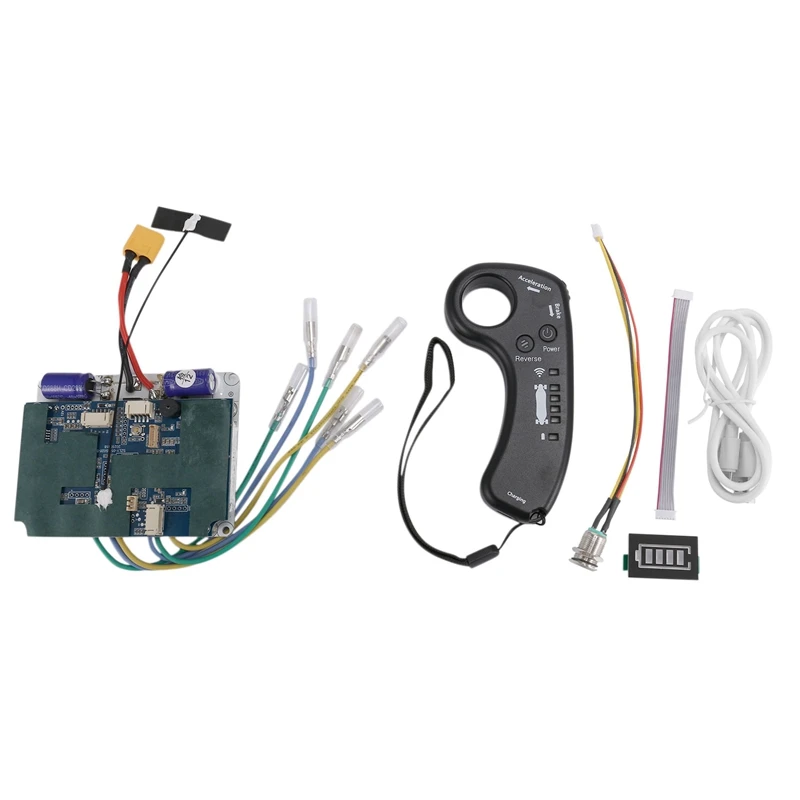 Electric Scooter Remote Control Controller Sinusoid Dual Drive Motor Control Panel ESC Skateboard Controller Set
Electric Scooter Remote Control Controller Sinusoid Dual Drive Motor Control Panel ESC Skateboard Controller Set