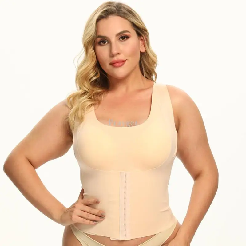 Women Shaper Slimming Body Bra Lifter Waist Trainer Tops Sexy Underwear Padded Vest
Women Shaper Slimming Body Bra Lifter Waist Trainer Tops Sexy Underwear Padded Vest