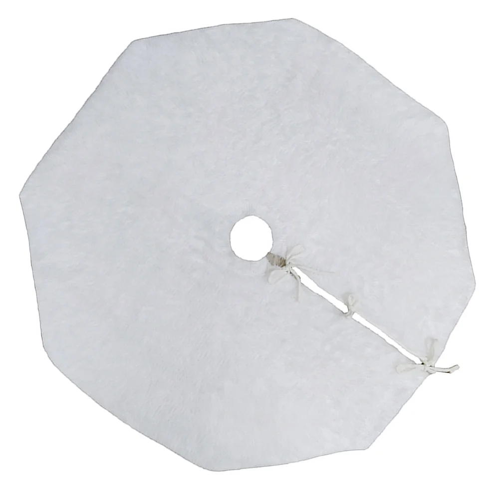 Knitting Christmas Plush Tree Skirt White Plush Carpet Polygonal Xmas Tree Bottom Decoration
Knitting Christmas Plush Tree Skirt White Plush Carpet Polygonal Xmas Tree Bottom Decoration