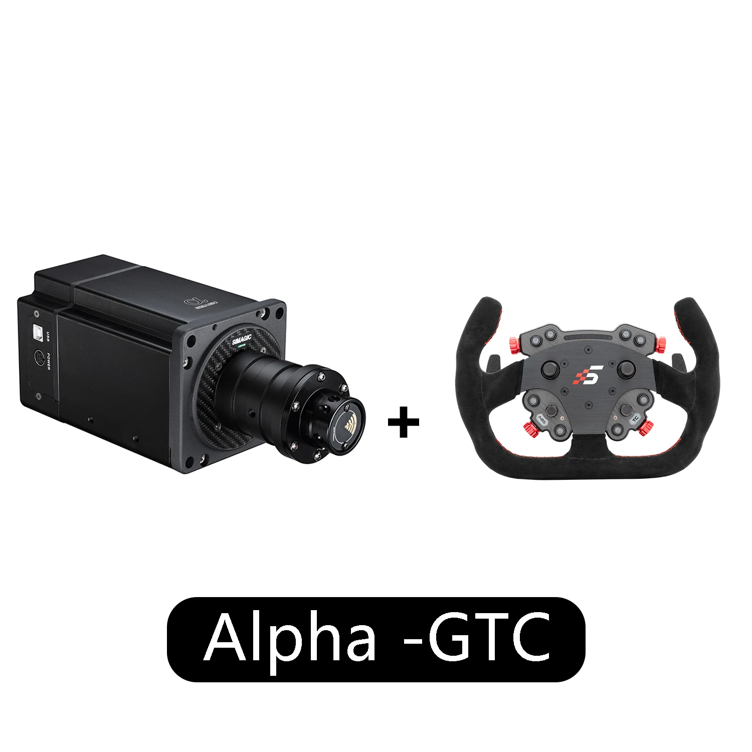 Simagic Alpha Base 15NM +GTC Wheel for Direct Drive Steering Wheel Servo Racing Game Simulator 
Simagic Alpha Base 15NM +GTC Wheel for Direct Drive Steering Wheel Servo Racing Game Simulator