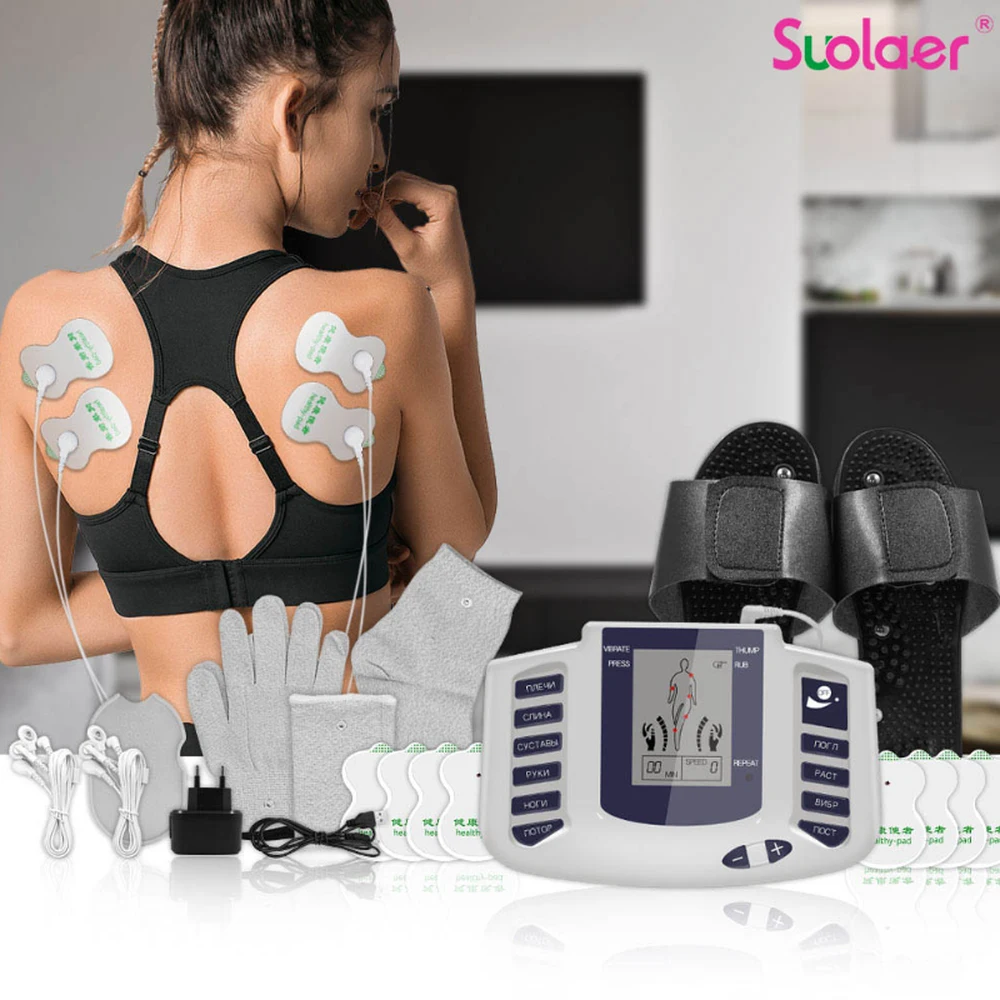 New Healthy Care Full Body Tens Acupuncture Electric Therapy Massager Meridian Physiotherapy Massager Apparatus Massager Sets
New Healthy Care Full Body Tens Acupuncture Electric Therapy Massager Meridian Physiotherapy Massager Apparatus Massager Sets