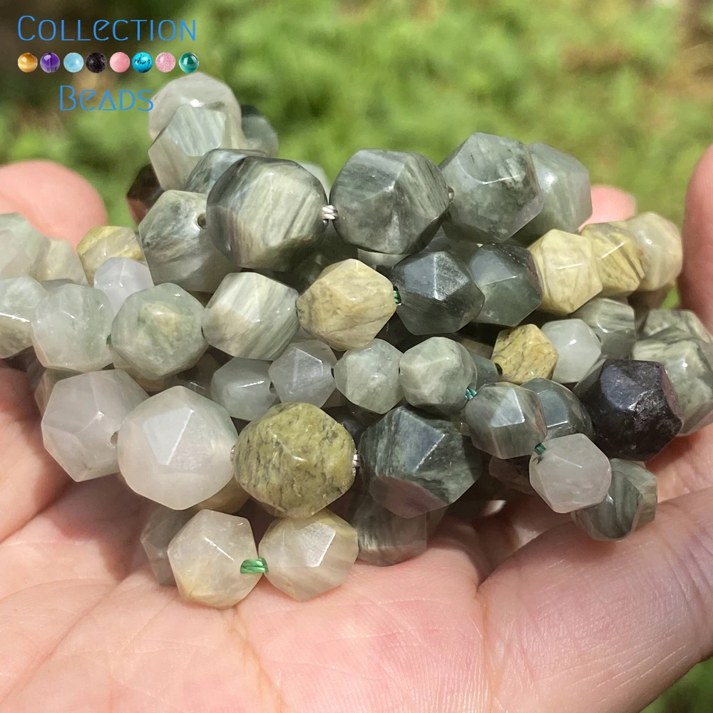 Natural Stone Beads 6 8 10mm Faceted Green Grass Agate Round Spacer Loose Beads For Jewelry Making DIY Bracelet Accessories 15''
Natural Stone Beads 6 8 10mm Faceted Green Grass Agate Round Spacer Loose Beads For Jewelry Making DIY Bracelet Accessories 15''
