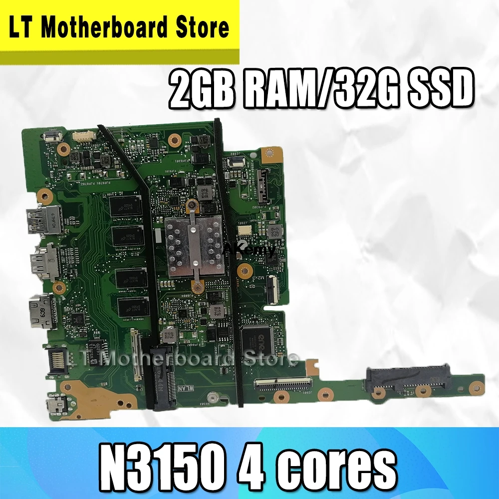 Материнская плата для ноутбука Asus E502SA, подходит для 15-дюймовых ноутбуков, системная плата E502SA E502S с 4-ядерным процессором N3150, ОЗУ 2 Гб, SSD 32 Гб
Материнская плата для ноутбука Asus E502SA, подходит для 15-дюймовых ноутбуков, системная плата E502SA E502S с 4-ядерным процессором N3150, ОЗУ 2 Гб, SSD 32 Гб