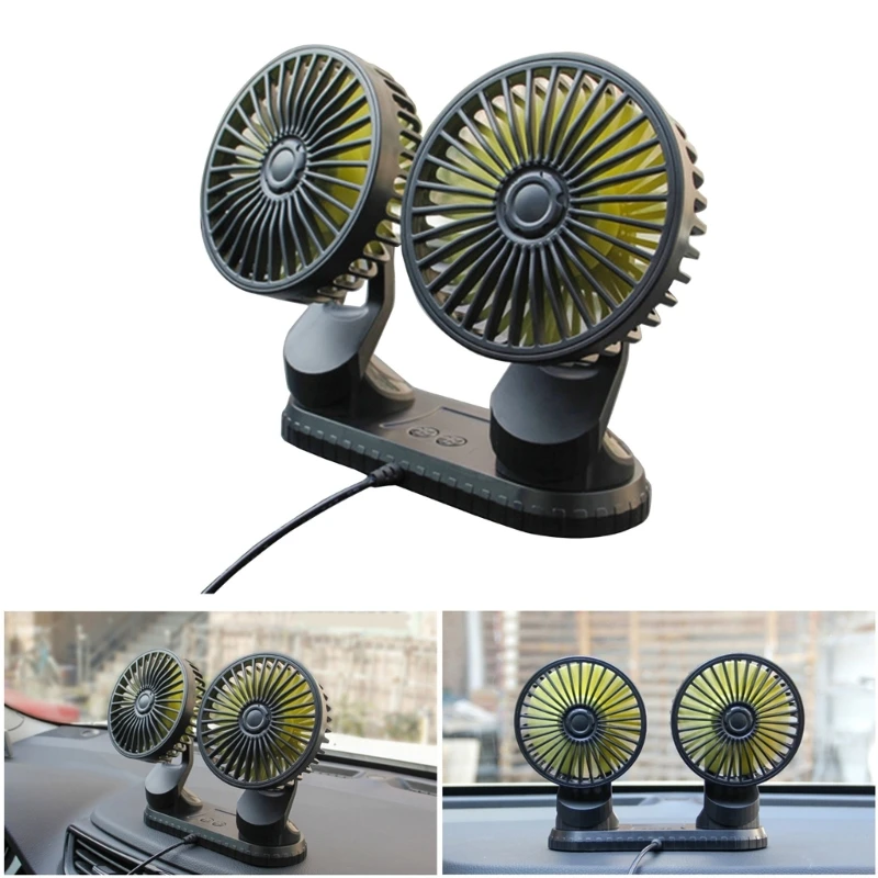 Car Double Head Cooling Fan 5V Air Conditioner 360° Rotation for Front Dashboard Drop Shipping
Car Double Head Cooling Fan 5V Air Conditioner 360° Rotation for Front Dashboard Drop Shipping