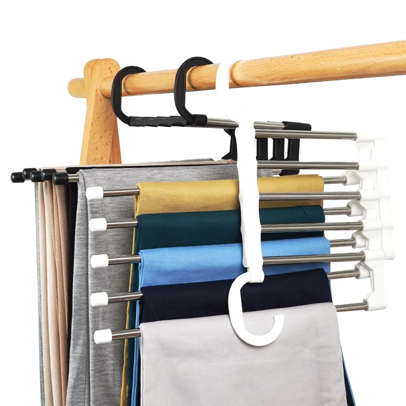 Multifunctional Pants Hanger Wardrobe Trousers Organizer Adjustable Pants Storage Shelf 5 In 1 Clothes Jeans Hanger Towel Rack
Multifunctional Pants Hanger Wardrobe Trousers Organizer Adjustable Pants Storage Shelf 5 In 1 Clothes Jeans Hanger Towel Rack