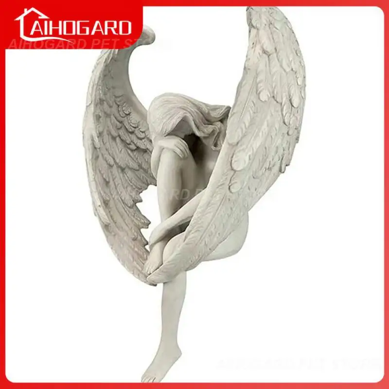 220g Leg Angel Ornaments Non-toxic Waterproof Angel Statue Garden Statue Sculpture Resin Crafts Synthetic Resin Use Safety
220g Leg Angel Ornaments Non-toxic Waterproof Angel Statue Garden Statue Sculpture Resin Crafts Synthetic Resin Use Safety