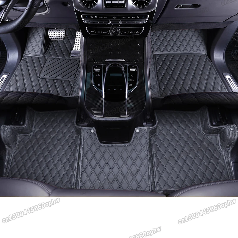 Кожаные автомобильные коврики Lsrtw2017 для Mercedes Benz G-class G500 G350d G55 G63 G65 Amg 2018 2019 2020 2021 W463