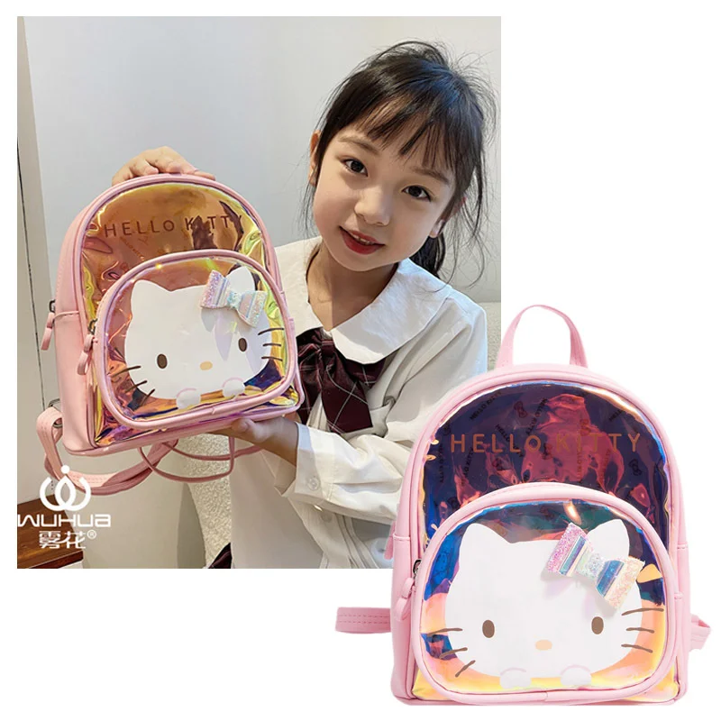 Anime Sanrioed Kittys Cat Doll Kawaii Backpack Cute Cartoon Portable Storage Bag Children's Small School Bag Girl Birthday Gifts
Anime Sanrioed Kittys Cat Doll Kawaii Backpack Cute Cartoon Portable Storage Bag Children's Small School Bag Girl Birthday Gifts