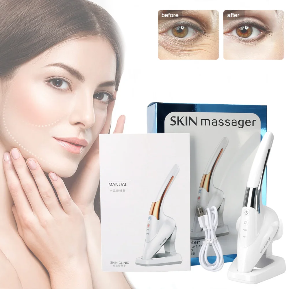Beemyi EMS Facial Lifting Machine LED Skin Iron Vibrating Massager Wrinkle Removal Skin Tightening Rejuvenation Beauty Care Tool
Beemyi EMS Facial Lifting Machine LED Skin Iron Vibrating Massager Wrinkle Removal Skin Tightening Rejuvenation Beauty Care Tool