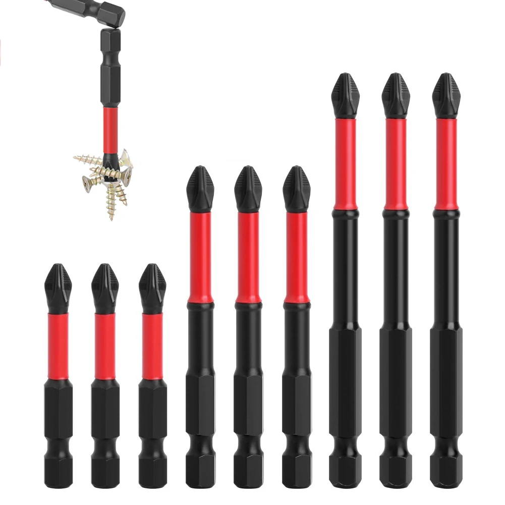 Electric Hand Drill Screwdriver Bits Cross Screwdriver 50-90mm Alloy Steel Batch Head Hex Shank Screwdriver Tool
Electric Hand Drill Screwdriver Bits Cross Screwdriver 50-90mm Alloy Steel Batch Head Hex Shank Screwdriver Tool